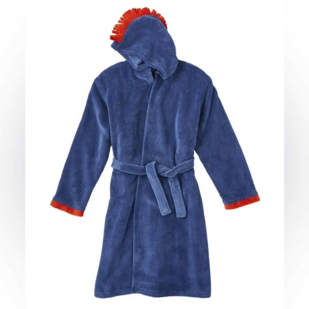 Kids Robe Joe Boxer Bathrobe Boys Youth XS 4/5